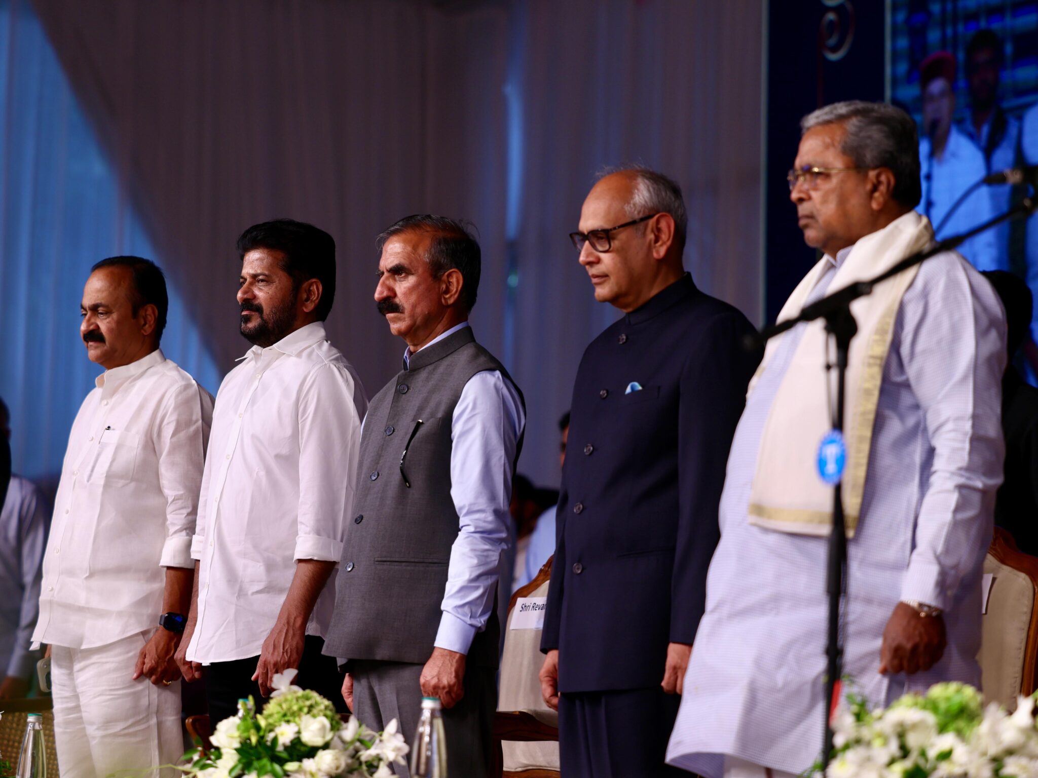 मुख्यमंत्री ने डी.के. शिवकुमार को कर्नाटक के मुख्यमंत्री बनने पर दी बधाई