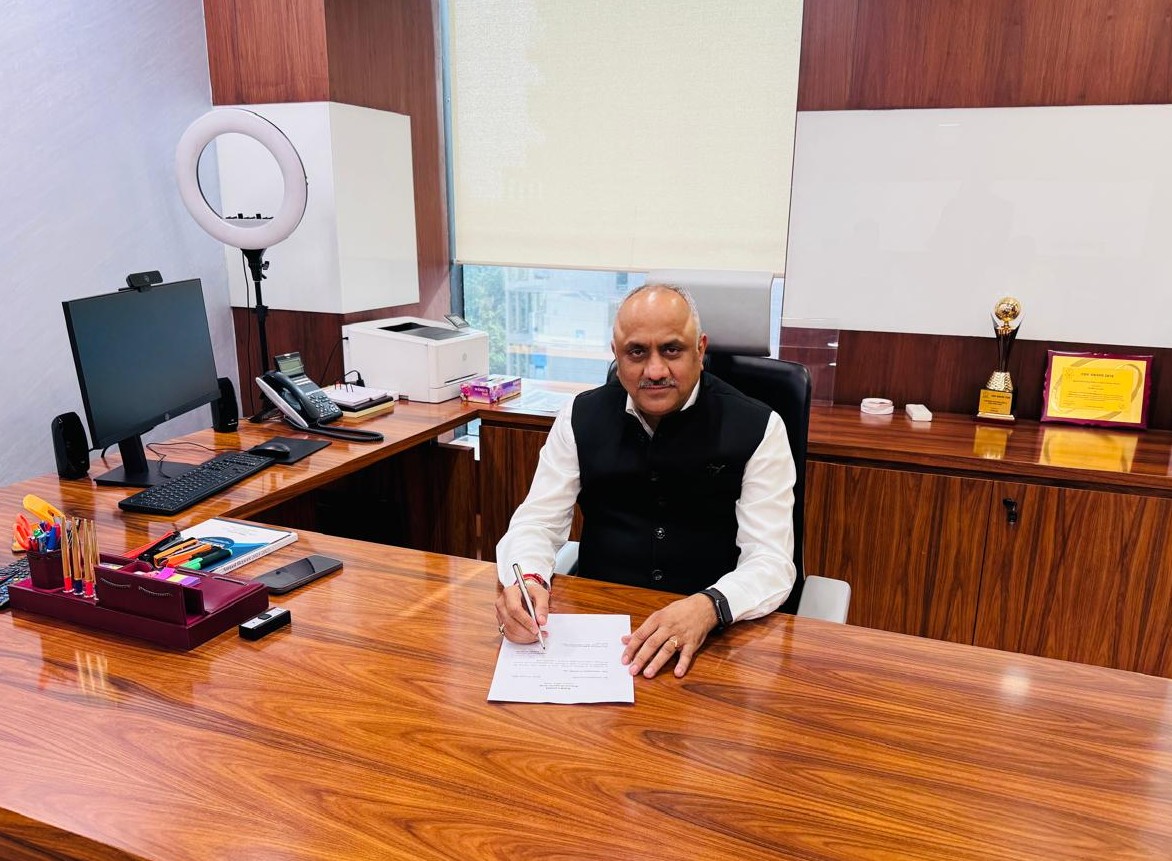 श्री राजेश कुमार चंदेल ने एसजेवीएन के निदेशक (परियोजनाएं) का कार्यभार संभाला