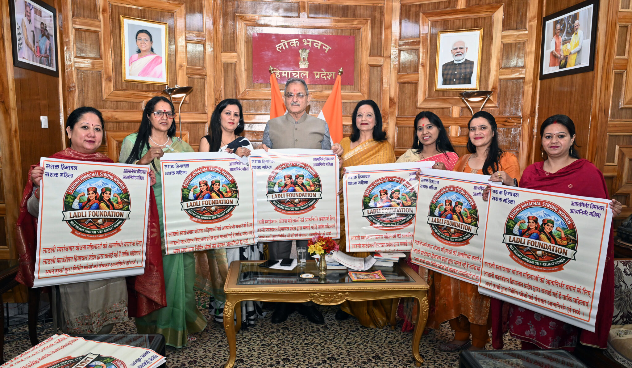 राज्यपाल ने सामाजिक सेवा कार्यों के लिए लाडली फाउंडेशन को सराहा